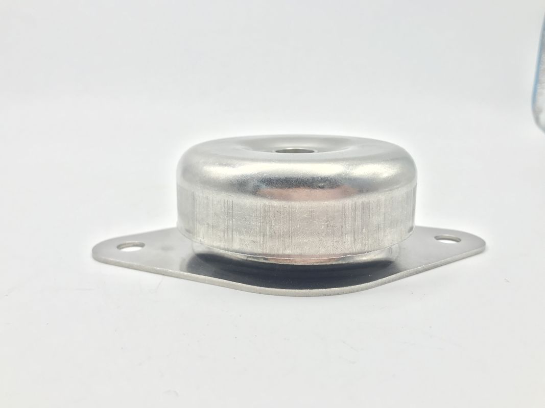 Aislador de vibración de cuerda de alambre de acero inoxidable a prueba de moho con par de resortes para una amplia frecuencia de trabajo