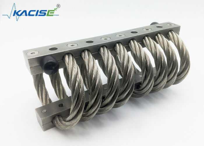Aislador de vibración de cuerda de alambre industrial con función de retorno de aire y resistencia al choque de 20 g / 11 ms en acero inoxidable
