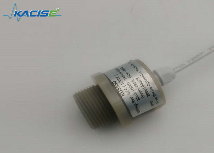 Sensor de transductor ultrasónico PVDF de 100 kHz 24V con protección IP68 para mediciones de alto nivel de precisión