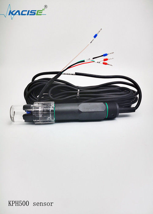 Sensor de pH KPH500 con salida de 4-20mA y protección IP68 para medidor de calidad de agua de mar con compensación automática de temperatura