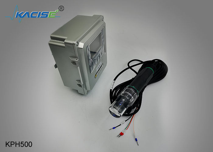 PVC del sensor de KPH500 PH/ORP, compacto, flexible y fácil de utilizar, negro, anfitrión gris del metro, prueba de la calidad del agua.