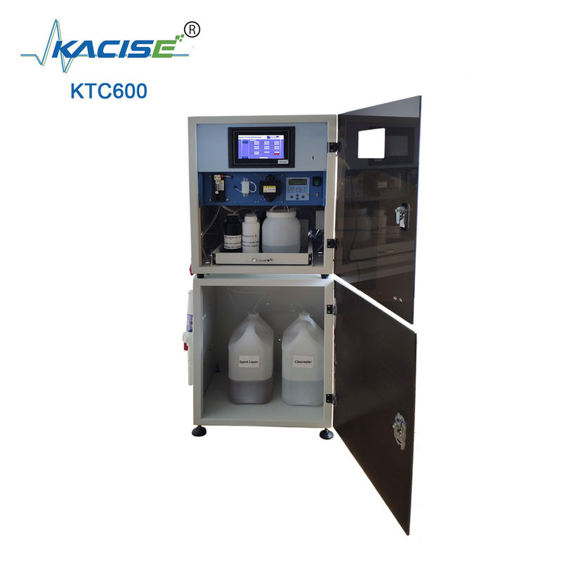 TCU Monitoring Online Total Copper Analyzer RS232 Interfaz con el parámetro de monitoreo TCU