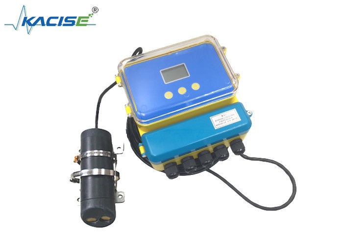 Medidor de flujo Doppler ultrasónico de tipo dividido con salida RS485 y alimentado por batería para medición de profundidad de agua de 0,02 m a 10,00 m