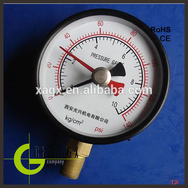 40 mm a 150 mm Medidor de presión general Amplio rango de presión
