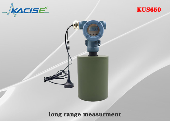 Sensor de nivel ultrasónico inalámbrico de gran alcance KUS650 con 4G/Lora/GPRS/NB