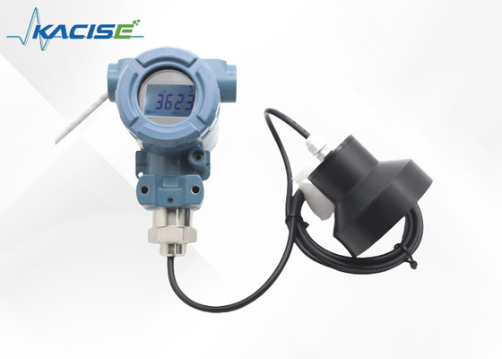 Sensor de nivel ultrasónico KUS640 con pantalla para medición continua de nivel de líquidos y sólidos