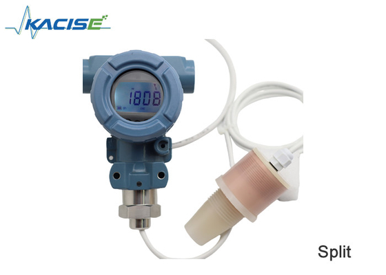 Medidor de nivel de tanque de agua con sensor de transductor ultrasónico tipo partido KUS640 con alarma