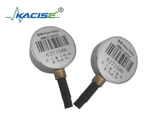 no transmisor ácido nítrico externo ultrasónico del nivel del agua del indicador llano RS485 de los tanques del contacto