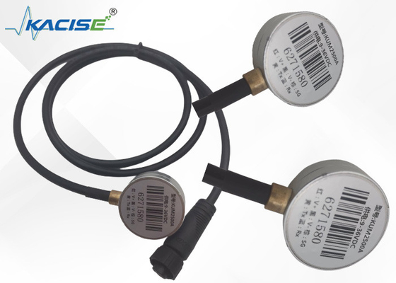 Transmisor externo ultrasónico 9V - 36V del nivel del agua del indicador llano RS232 del tanque de aceite
