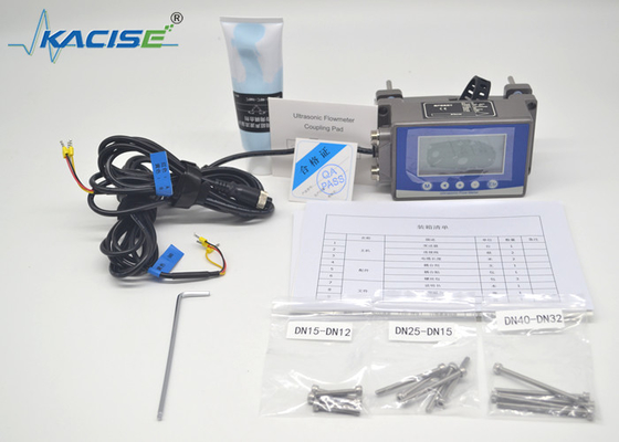DN15 DN20 DN25 DN32 DN40 Clampada sin contacto medidor de flujo ultrasónico para agua y aceite