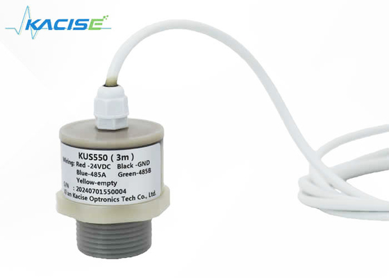 Medidor de nivel de agua RS485 PVDF compensado por temperatura para la solución de monitoreo de nivel de agua IoT