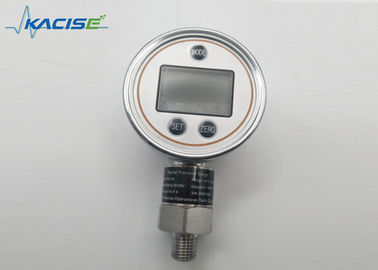 indicador de la presión del aceite del agua del indicador de presión de Digitaces de la precisión de la exhibición de 60m m LCD